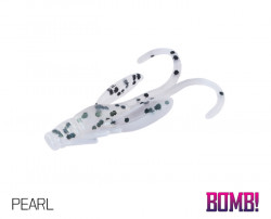 MOMEALA ARTIFICIALA BOMB! NYMPHA / 10BUC 2.5CM/PEARL