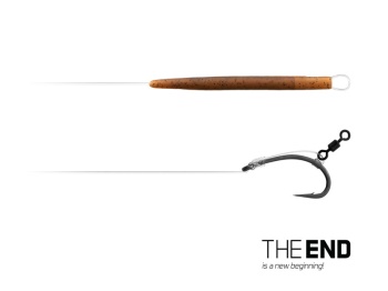MONTURA DELPHIN THE END D-RIG / 2BUC 20 CM / 17LBS / #6 - Img 2
