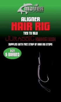 MONTURA MAVER HAIR RIG ALIGNER NR 6 15LB SMOOTH BRAID