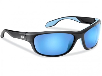 OCHELARI SOARE FLYING FISHERMAN CAYO MATTE BLACK SMOKE BLUE MIRROR