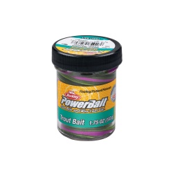 PASTA FLOTANTA BERKLEY POWERBAIT TROUT BAIT TRIPLE SWIRLS HIPPIE HYPNOTIZE