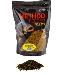 PELETE JAXON METHOD FEEDER GREEN MARZIPAN 4MM 500G