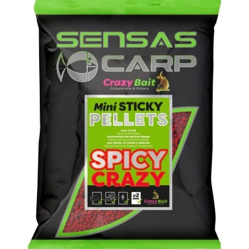 PELETE SENSAS MINI STICKY SPICY CRAZY 700G