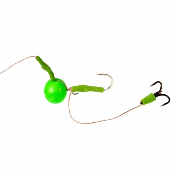 PLUMB ZECK CHEBURASHKA 200GR CAT FIREBALL PRO GREEN - Img 2