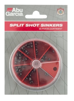 PLUMBI DESPICATI ABU GARCIA ASSORTED SPLIT SHOT SINKERS