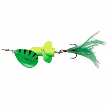 RATTLIN SPINNER DAM EFFZETT 11CM 18GR YELLOW GREEN