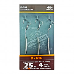 RIG CRAP D-RIG 04 ORANGE SERIES 6 NO.4 25LB 20CM 3BUC