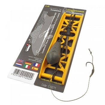 RIG CRAP ORANGE 56GR CARP RUNNING LEAD CARLIG NO.4 1BUC