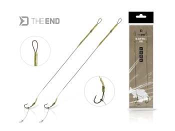 RIG DELPHIN THE END BLOW BACK RIG / 2 BUC 20CM / 25LBS / #6