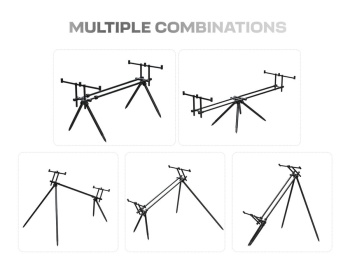 ROD POD ZFISH RODMASTER 4 POSTURI - Img 5