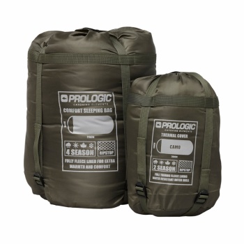 SAC DE DORMIT + PATURA PROLOGIC ELEMENT COMFORT SLEEPING BAG CAMO THERMAL COVER 5 SEASON 215X90CM - Img 5