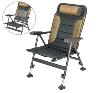 SCAUN CARP ZOOM RECLINER 2IN1 MESH ARMCHAIR 60x82x20cm / 70CM