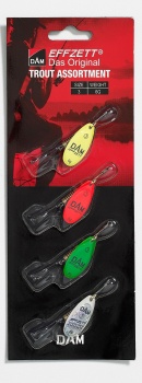 SET 3 LINGURITE ROTATIVE DAM EFFZETT SPINNER NR.3 12G S ZANDER
