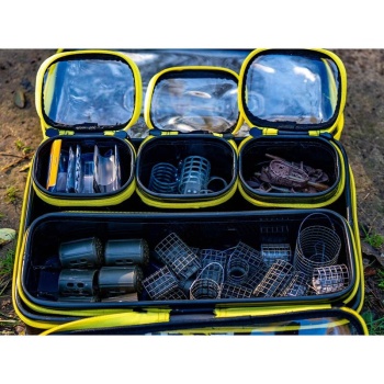 SET 5 BACURI EVA TEOS CU CAPAC TRANSPARENT SI FERMOAR 36X24CM - Img 3