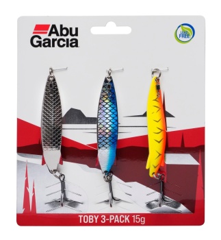 SET INGURITE OSCILANTE ABU GARCIA TOBY 3-PACK 5.7CM / 10.0GR LF - Img 2