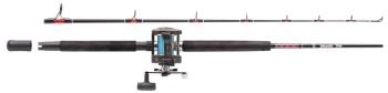 SET LANSETA ABU GARCIA COMBO MUSCLE TIP 2.10M 10-40G CAST 2SEC + MULINETA GT345 LW RH 220 / 0.40