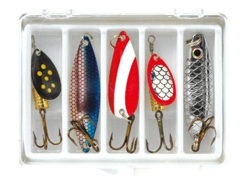 SET LINGURITE MITCHELL SPNSPINKIT5 SPOON/SPINNER KIT 5PK