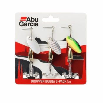 SET LINGURITE ROTATIVE ABU GARCIA DROPPEN BUGGA 5CM / 5G 3-PACK
