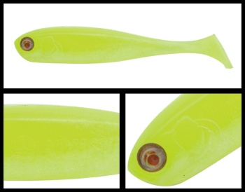 SHAD ADUSTA PENTA SHAD 3 7.5CM 117 CHART WHITE 6BUC/PLIC