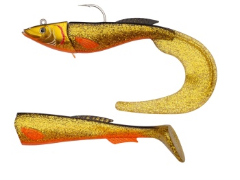 SHAD BERKLEY POWER HERRING 23CM - 300GR GOLD MOTOROIL