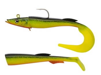 SHAD BERKLEY POWER SANDEEL 15CM - 40GR HOT COD