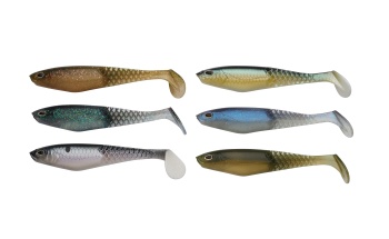 SHAD BERKLEY POWERBAIT CULLSHAD 10CM 6PCS MIXPACK CLEARWATER