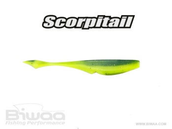 SHAD BIWAA SCORPITAIL 5 13CM 105 PERCH CHART 6BUC/PLIC