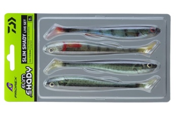 SHAD DAIWA PROREX REAL SLIM LIVE 13,5CM/COLOR SET/4BUC/PL