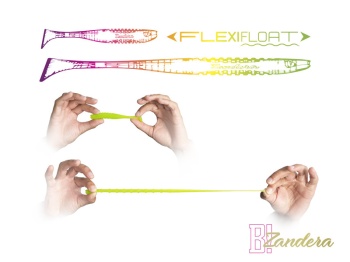 SHAD DELPHIN ZANDERA FLEXIFLOAT UVS / 5BUC 12CM / REDFACE - Img 2