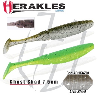 SHAD GHOST HERAKLES 7.5cm LIVE SHAD