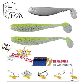 SHAD HERAKLES BENJO R 3.6 9cm Flash Minnow