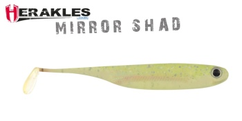 SHAD HERAKLES MIRROR 3.8 10cm GHOST CHARTREUSE