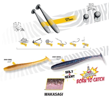 SHAD HERAKLES-OW105 4.2 10.5cm Wakasagi