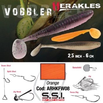 SHAD HERAKLES VOBBLER 2.4 6cm ORANGE