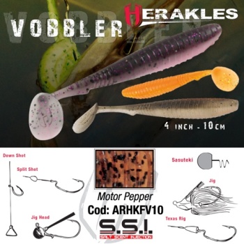 SHAD HERAKLES VOBBLER 4 10cm MOTOR PEPPER