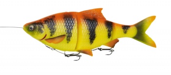 SHAD SAVAGE GEAR 4D LINE THRU ROACH 18CM / 80G SS GOLDEN AMBULANCE - Img 2
