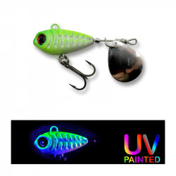 SPINNERTAIL BERTI SKELETONIK PRO WHITE CHARTREUSE 16G