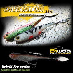SPINNERTAIL BIWAA DIVINATOR JUNIOR 14CM 22GR 36 GHOST CARP