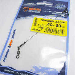 STRUNA ORANGE 6KG 20CM TITANIUM LEADER