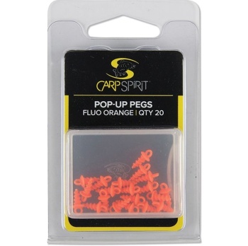SURUB PENTRU MOMEALA CARP SPIRIT POP-UP PEGS FLUORESCENT RED 20BUC/PLIC - Img 3