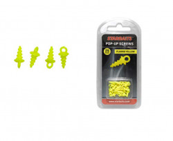 SURUB SENSAS POP-UP SCREWS CARLIG GALBENE 15BUC/PLIC