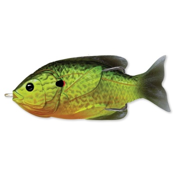 SWIMBAIT LIVE TARGET HOLLOW BODY SUNFISH WALKING BAIT 7,5CM/12G FLOATING FLORESCENT/PUMP