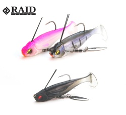 SWIMBAIT RAID HEAD SWIMMER LIBERO 5GR 001 SIKKOKU 2BUC/PLIC