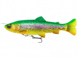 SWIMBAIT SAVAGE GEAR 4D LINE THRU PULSETAIL TROUT 16CM / 51G FIRETROUT