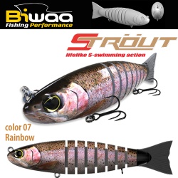 SWIMBAIT STROUT 6.5 16CM 52GR 07 RAINBOW
