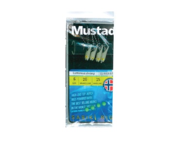 TAPARINA MUSTAD LUMINOUS SHRIMP NR.4 4BUC/PL