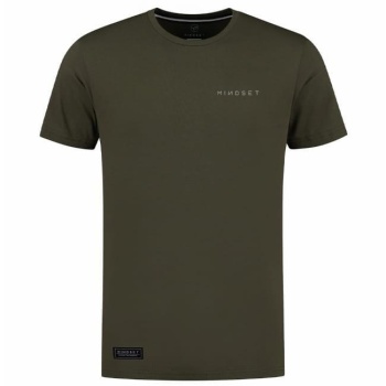 TRICOU KORDA MINDSET MINIMAL TEE DARK OLIVE MAR.L