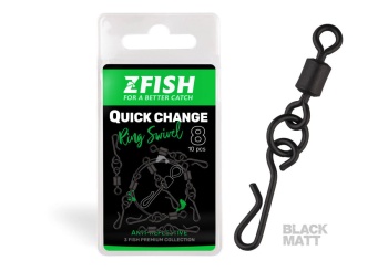 VARTEJ ZFISH QUICK CHANGE RING SWIVEL MATT NR.8