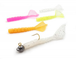 VIERME MUSTAD AJI MICRO HILA 4.3CM UV CLEAR PINK 12BUC / PL