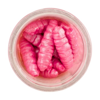 VIERMI ARTIFICIALI BERKLEY GULP HONEY WORM 33MM BUBBLEGUM - Img 3
